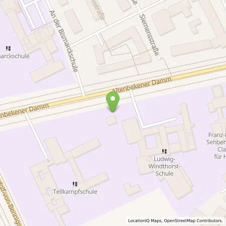 Standortübersicht der Tankstelle enercity AG in 30173 Hannover