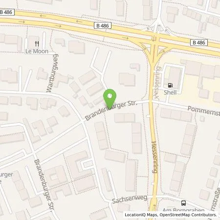 Standortübersicht der Tankstelle Energieservice Rhein-Main GmbH in 65428 Rüsselsheim am Main