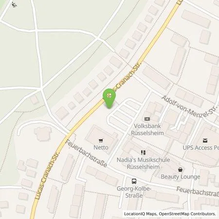 Standortübersicht der Tankstelle Energieservice Rhein-Main GmbH in 65428 Rüsselsheim am Main