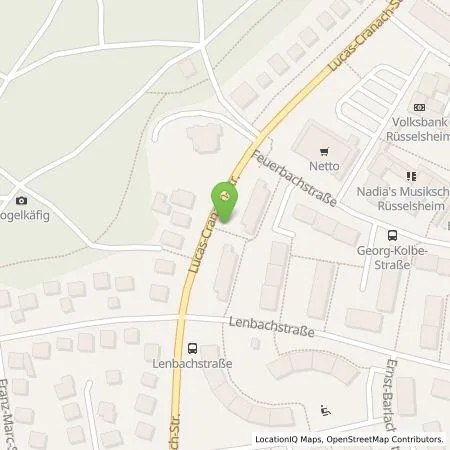 Standortübersicht der Tankstelle Energieservice Rhein-Main GmbH in 65428 Rüsselsheim am Main