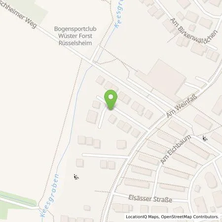 Standortübersicht der Tankstelle Energieservice Rhein-Main GmbH in 65428 Rüsselsheim am Main