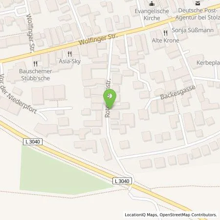 Standortübersicht der Tankstelle Energieservice Rhein-Main GmbH in 65428 Rüsselsheim am Main