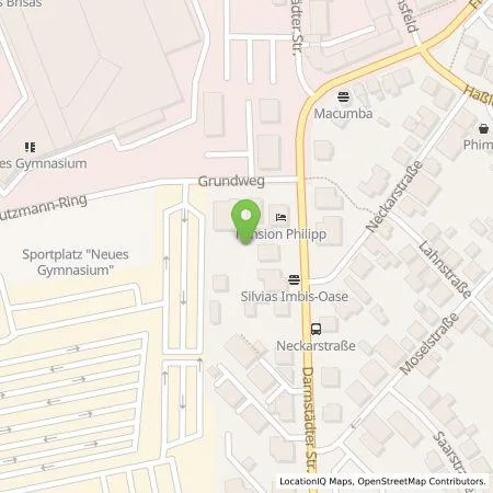 Standortübersicht der Tankstelle Energieservice Rhein-Main GmbH in 65428 Rüsselsheim am Main