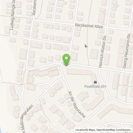 Standortübersicht der Tankstelle Energieservice Rhein-Main GmbH in 65428 Rüsselsheim am Main