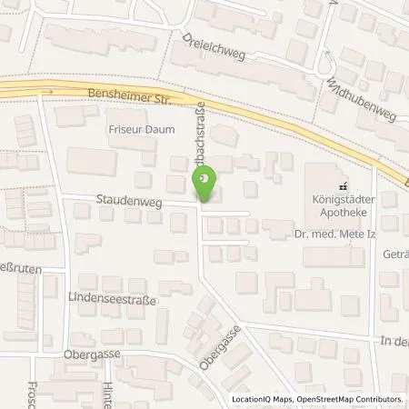 Standortübersicht der Tankstelle Energieservice Rhein-Main GmbH in 65428 Rüsselsheim am Main