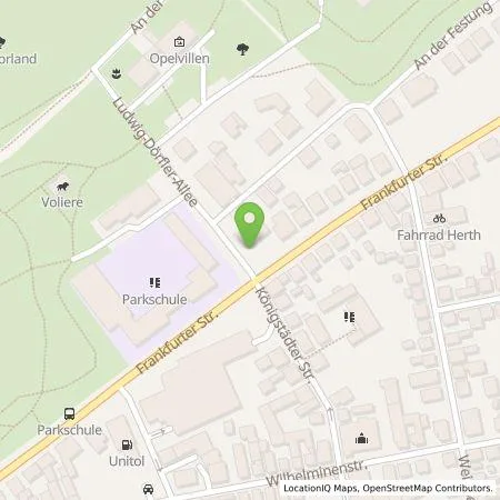 Standortübersicht der Tankstelle Energieservice Rhein-Main GmbH in 65428 Rüsselsheim am Main