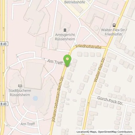 Standortübersicht der Tankstelle Energieservice Rhein-Main GmbH in 65428 Rüsselsheim am Main