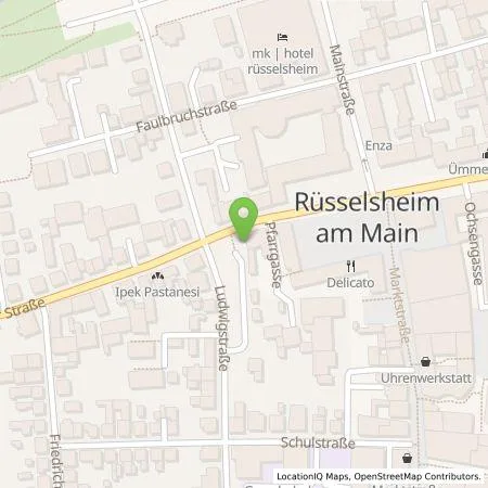 Standortübersicht der Tankstelle Energieservice Rhein-Main GmbH in 65428 Rüsselsheim am Main