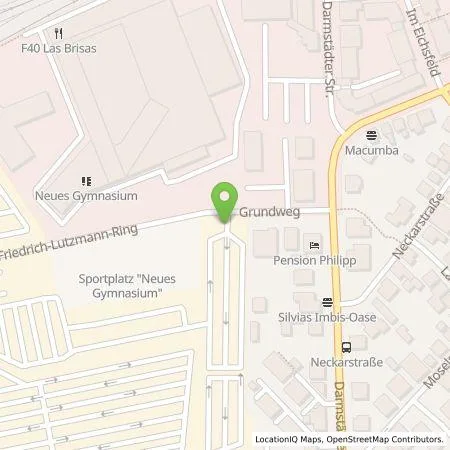 Standortübersicht der Tankstelle Energieservice Rhein-Main GmbH in 65428 Rüsselsheim am Main