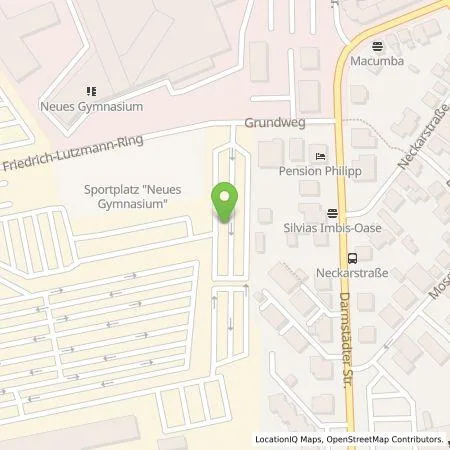 Standortübersicht der Tankstelle Energieservice Rhein-Main GmbH in 65428 Rüsselsheim am Main