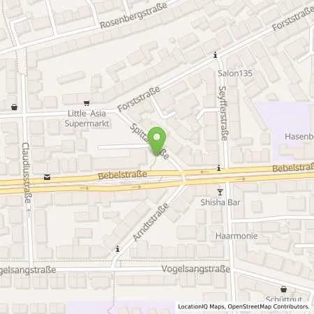 Standortübersicht der Tankstelle EnBW mobility+ AG und Co.KG in 70193 Stuttgart