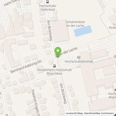 Standortübersicht der Tankstelle Stadtwerke Rüsselsheim GmbH in 65428 Rüsselsheim am Main