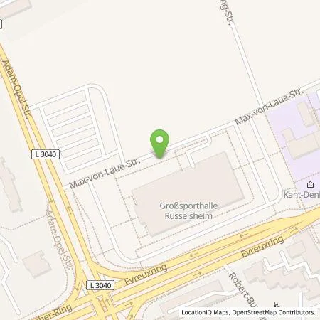 Standortübersicht der Tankstelle Stadtwerke Rüsselsheim GmbH in 65428 Rüsselsheim am Main