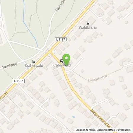 Standortübersicht der Tankstelle Stadtwerke Stuttgart GmbH in 70193 Stuttgart