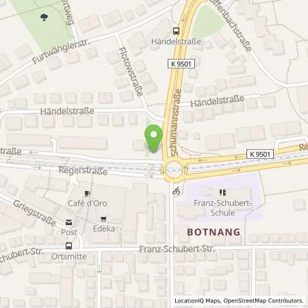 Standortübersicht der Tankstelle eze.network GmbH in 70195 Stuttgart