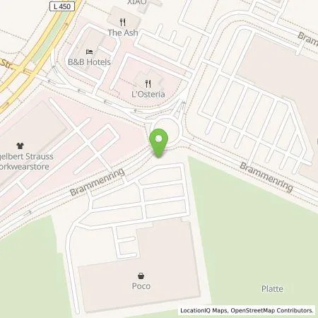 Standortübersicht der Tankstelle GreenCharge GmbH in 46047 Oberhausen