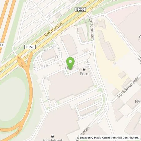 Standortübersicht der Tankstelle GreenCharge GmbH in 58089 Hagen