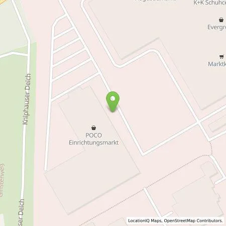 Standortübersicht der Tankstelle GreenCharge GmbH in 26388 Wilhelmshaven
