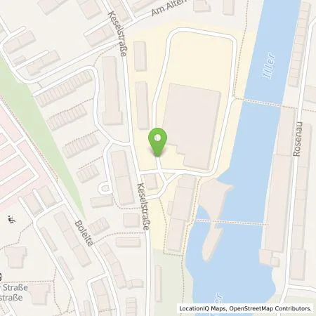 Standortübersicht der Tankstelle Zeus Zentrale Energie- und Service GmbH in 87435 Kempten