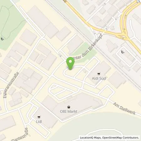 Standortübersicht der Tankstelle EnBW mobility+ AG und Co.KG in 70197 Stuttgart