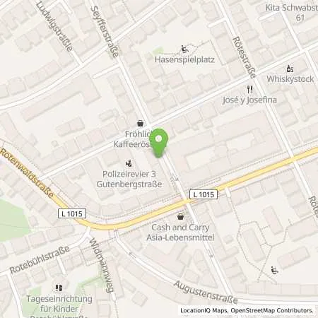 Standortübersicht der Tankstelle EnBW mobility+ AG und Co.KG in 70197 Stuttgart