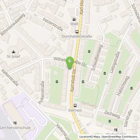 Standortübersicht der Tankstelle EnBW mobility+ AG und Co.KG in 70199 Stuttgart