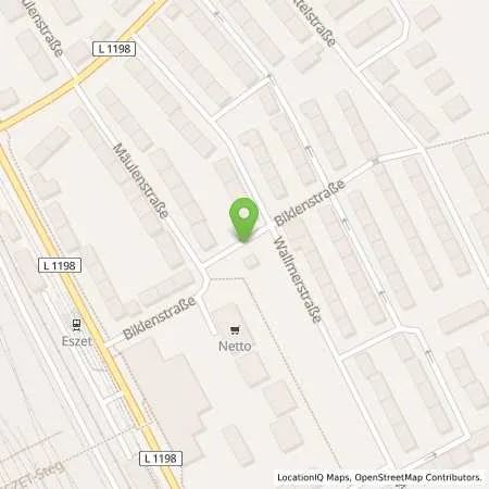 Standortübersicht der Tankstelle eze.network GmbH in 70327 Stuttgart