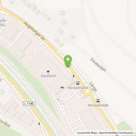 Standortübersicht der Tankstelle eze.network GmbH in 70327 Stuttgart