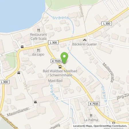 Standortübersicht der Tankstelle Mer Germany GmbH in 88339 Bad Waldsee