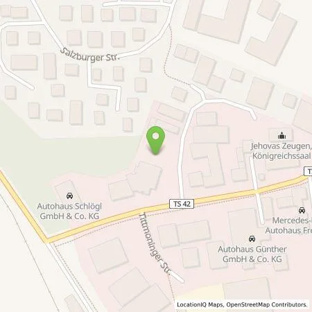 Standortübersicht der Tankstelle Mer Germany GmbH in 83301 Traunreut