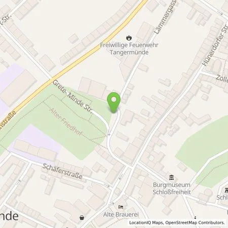 Standortübersicht der Tankstelle Avacon AG in 39590 Tangermünde