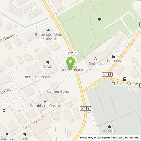 Standortübersicht der Tankstelle Avacon AG in 30938 Großburgwedel