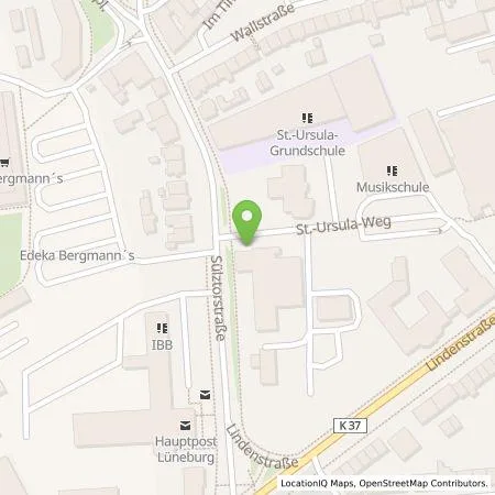 Standortübersicht der Tankstelle Avacon AG in 21335 Lüneburg