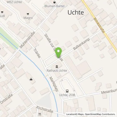 Standortübersicht der Tankstelle Avacon AG in 31600 Uchte