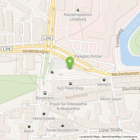 Standortübersicht der Tankstelle Avacon AG in 21335 Lüneburg