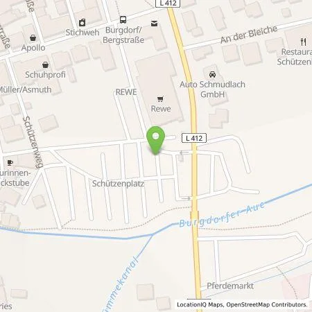 Standortübersicht der Tankstelle Avacon AG in 31303 Burgdorf