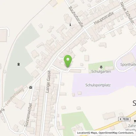 Standortübersicht der Tankstelle Vermietung & Verpachtung Weglarz in 08261 Schöneck /Vogtl.