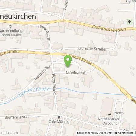 Standortübersicht der Tankstelle GK Software SE in 08258 Markneukirchen