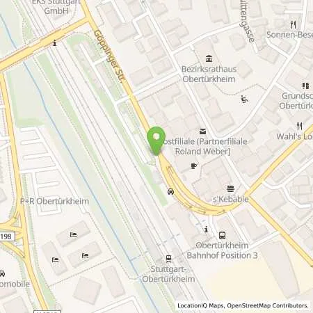 Standortübersicht der Tankstelle eze.network GmbH in 70329 Stuttgart