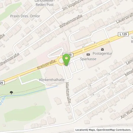 Standortübersicht der Tankstelle KEW Kommunale Energie- und Wasserversorgung AG in 66578 Schiffweiler