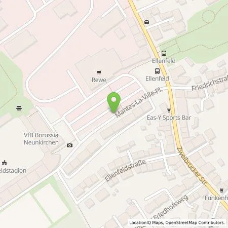 Standortübersicht der Tankstelle KEW Kommunale Energie- und Wasserversorgung AG in 66538 Neunkirchen