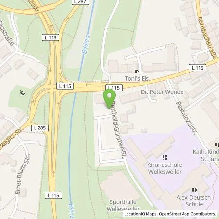 Standortübersicht der Tankstelle KEW Kommunale Energie- und Wasserversorgung AG in 66539 Neunkirchen