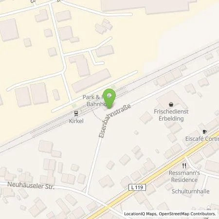 Standortübersicht der Tankstelle Gemeindewerke Kirkel GmbH in 66459 Kirkel