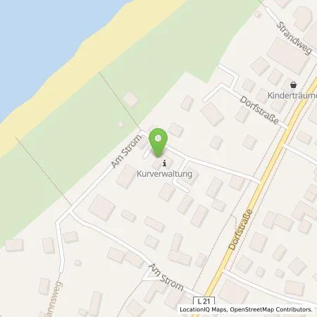 Standortübersicht der Tankstelle Kurverwaltung Ahrenshoop in 18347 Ostseebad Ahrenshoop