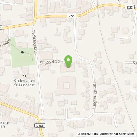 Standortübersicht der Tankstelle St. Josef-Stift Sendenhorst in 48324 Sendenhorst