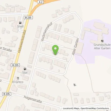 Standortübersicht der Tankstelle Stadtwerke Castrop-Rauxel GmbH in 44581 Castrop-Rauxel