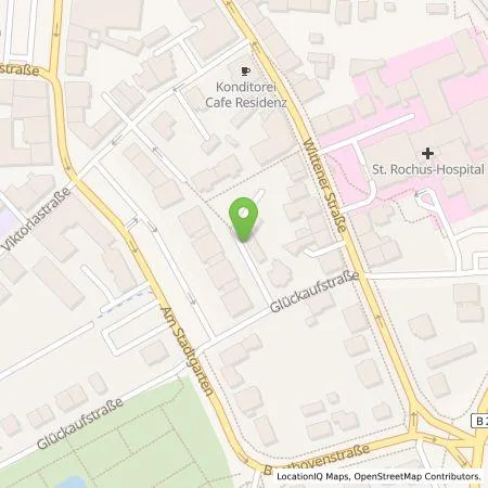 Standortübersicht der Tankstelle Stadtwerke Castrop-Rauxel GmbH in 44575 Castrop-Rauxel