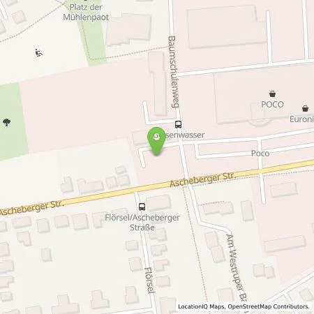 Standortübersicht der Tankstelle Erenja AG & Co. KG in 59348 Lüdinghausen