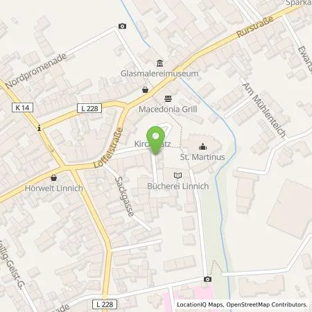 Standortübersicht der Tankstelle GELSENWASSER AG in 52441 Linnich