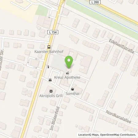 Standortübersicht der Tankstelle Stadtwerke Kaarst GmbH in 41564 Kaarst